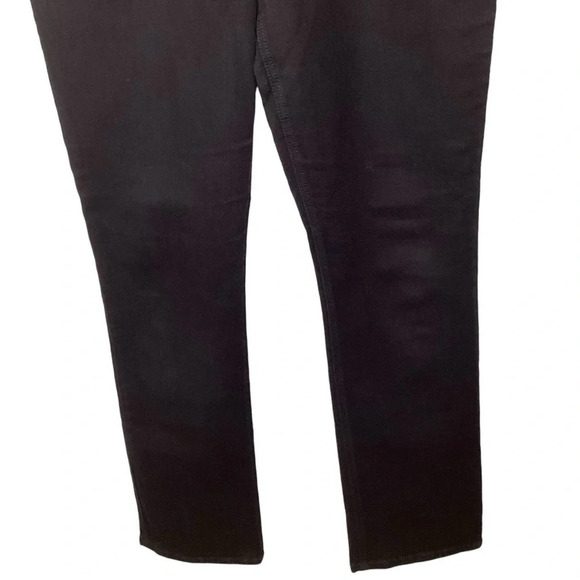 Reformation Jeans Women Sz 31 Black Audrey High Straight EUC - Picture 4 of 8